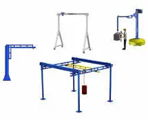 Industrial Cranes, Jibs and Hoists