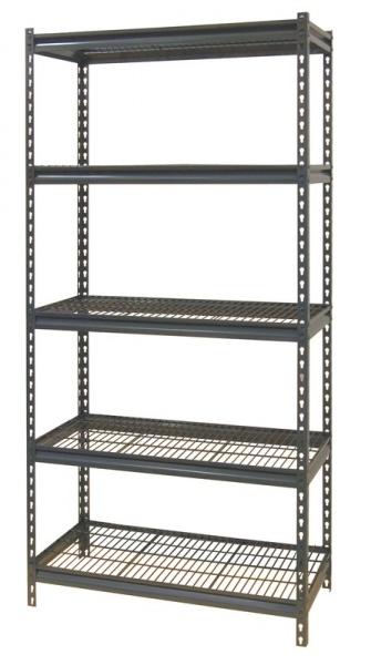 modular metal shelving