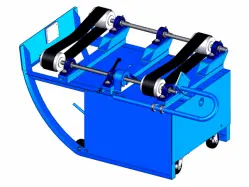 Fixed Speed Portable Drum Roller
