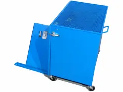 Enclosure W/ Safety Interlock for 5 Gal. / 1 Can Tumbler