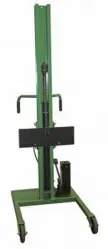 a green Versa-Lift Drum Handler