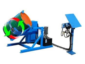 Tilt-To-Load Drum Tumbler