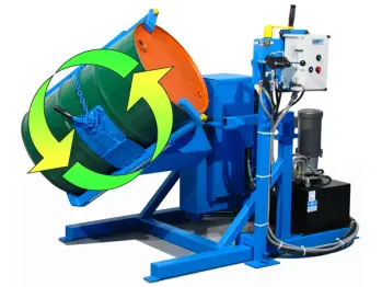 Tilt-To-Load Drum Tumbler