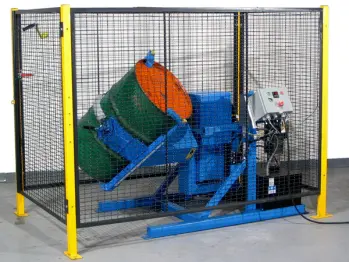 Automated Tilt-To-Load Drum Tumbler