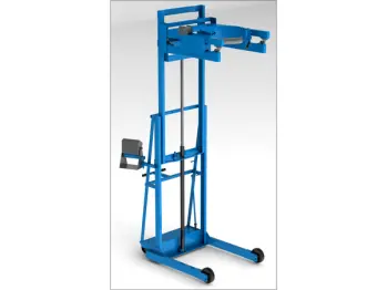 Scale Equiped Vertical Lift Drum Pourer   with Spark Resistant Parts    525M-T