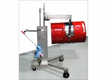 Stainless steel drum palletizer / pourer
