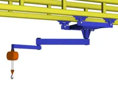 Ceiling Mounted Articulating Jib Crane