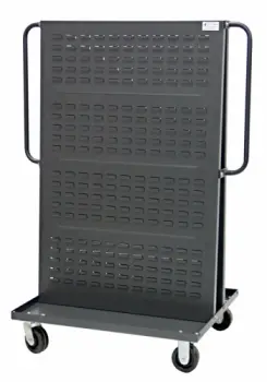 louvered-a-frame-bin-cart-gray-no-bins