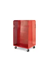 Modular A Frame with 2 Half Pegboard & Half Louvered Panel